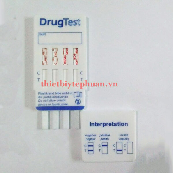 Que thử ma túy tổng hợp FaStep MET-THC-MDMA-MOP