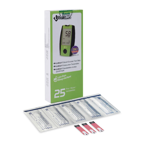 Que thử đường huyết dùng cho máy URIGHT TD – 4265/4267