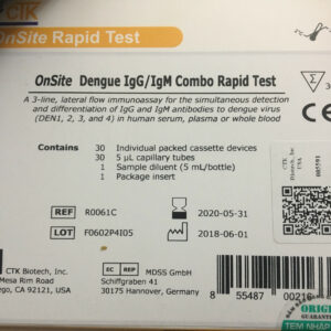OnSite Dengue IgG/IgM Combo Rapid Test