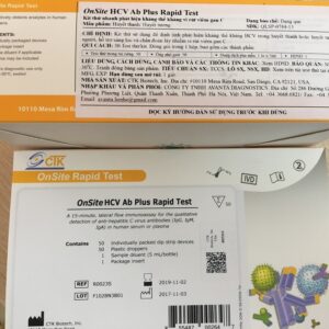 OnSite HCV Ab Plus Rapid Test