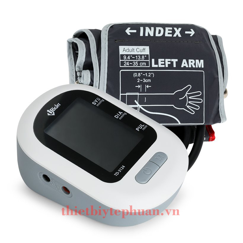 Máy đo huyết áp bắp tay tự động URIGHT TD-3124
