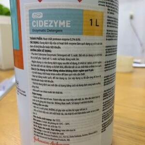 Dung dịch sát khuẩn dụng cụ Cidezyme 1 lít