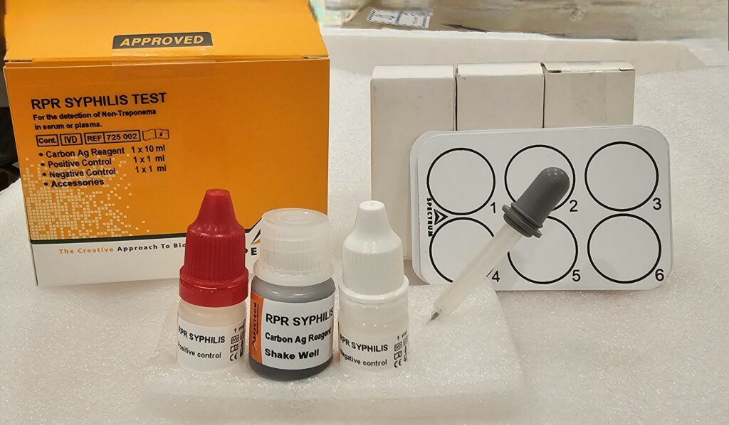 Treponema Rpr Test RPR SYPHILLIS TEST - Bộ test nhanh xét nghiệm định tính và định lượng ...