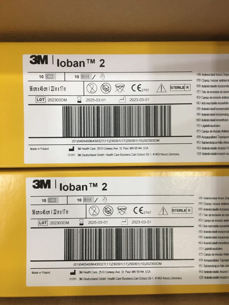 Màng Dán Phẫu Thuật Kháng Khuẩn Có Iodine 3M™ Ioban™ 6650EU