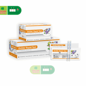 CTK Biotech – Định tính phát hiện kháng nguyên vi rút Cúm A hoặc/và B trong dịch mũi hoặc dịch họng của người