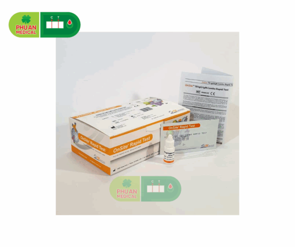 CTK Biotech – Định tính phát hiện kháng thể IgM và IgG kháng lao M.TB trong máu toàn phần, huyết thanh hoặc huyết tương của người