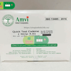 Bộ test thử nhanh Codein bằng mẫu nước tiểu