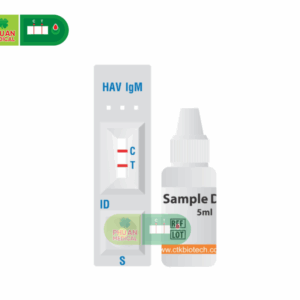CTK Biotech – Định tính phát hiện kháng thể IgM kháng HAV trong huyết thanh hoặc huyết tương người