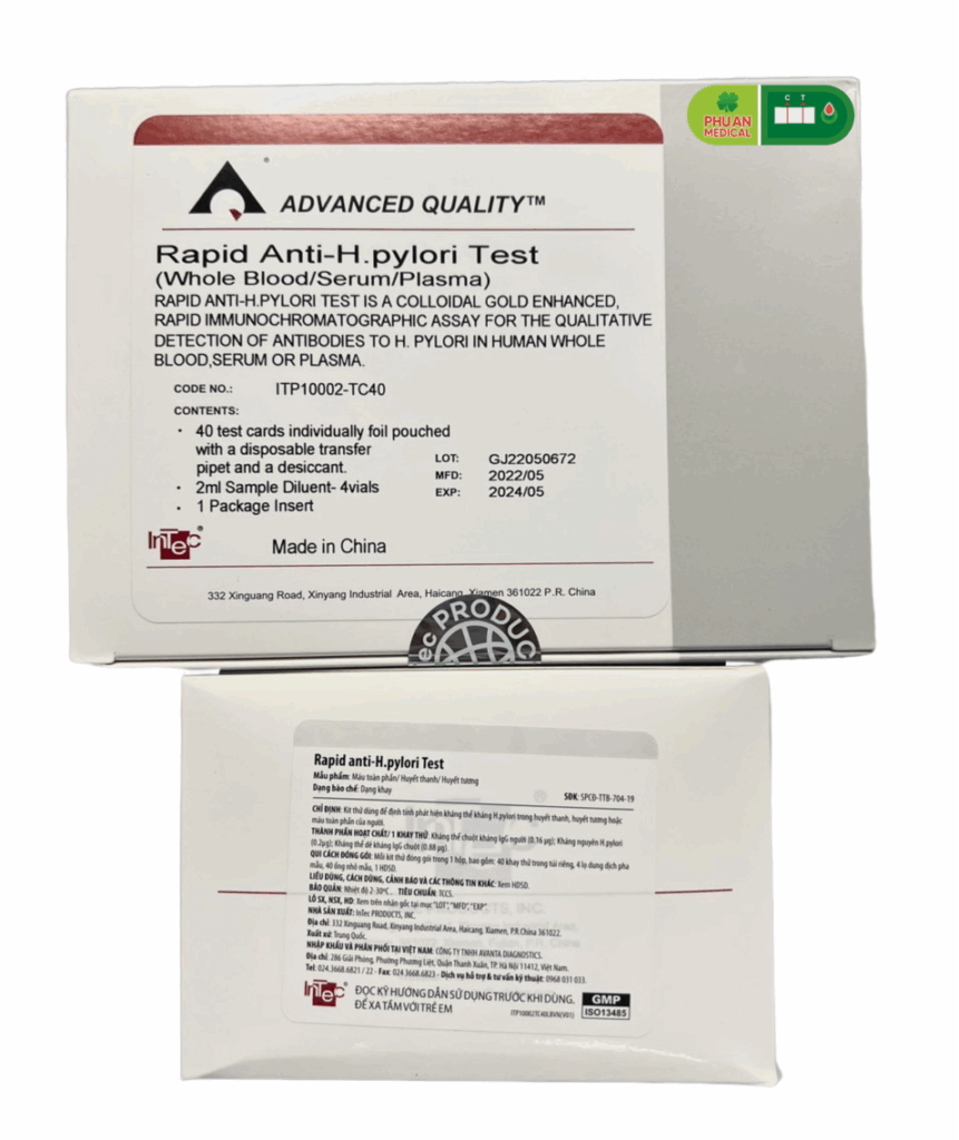 Intec Rapid Anti-H. pylori Ab Test