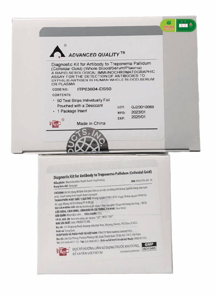 Intec One Step Anti-TP (Syphilis) Rapid Test