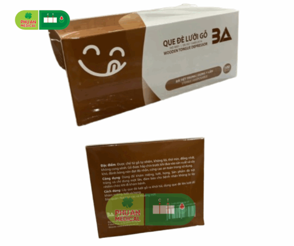 Que đè lưỡi gỗ 3A