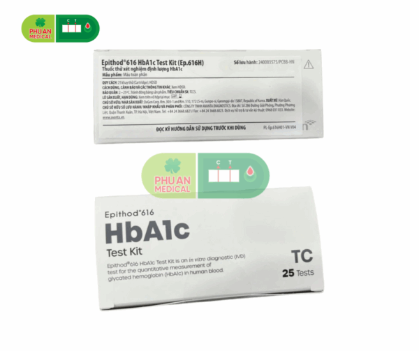BỘ KIT XÉT NGHIỆM HbA1c – Epithod® 616