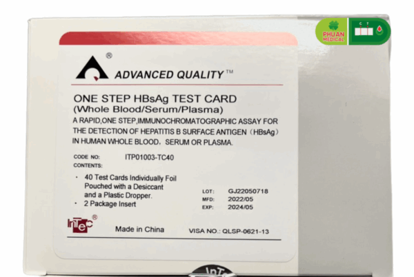 Intec – HBsAg RAPID TEST (que/khay)