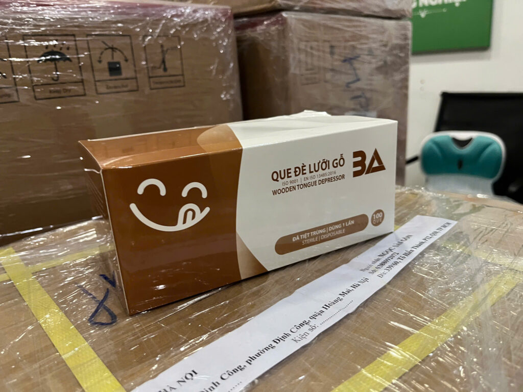 Que đè lưỡi gỗ 3A