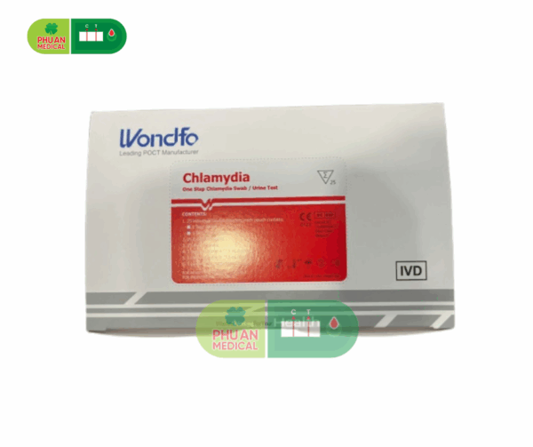 QUE THỬ CHLAMYDIA (One Step Chlamydia Swab/Urine Test) – WONDFO