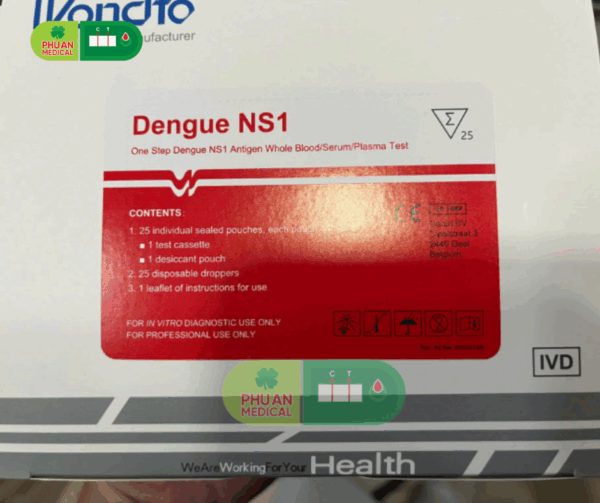 BỘ TEST NHANH DENGUE NS1 – WONDFO (Trung Quốc)