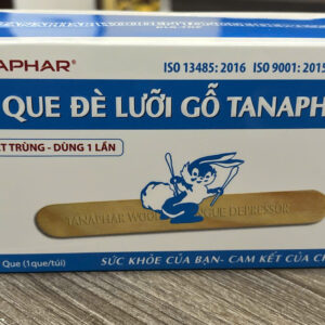 QUE ĐÈ LƯỠI GỖ TANAPHAR – ĐÃ TIỆT TRÙNG, DÙNG 1 LẦN