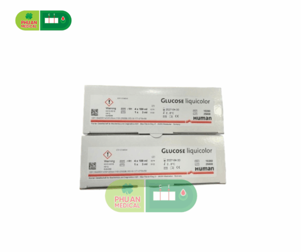 HÓA CHẤT ĐỊNH LƯỢNG GLUCOSE – HUMAN GLUCOSE LIQUICOLOR