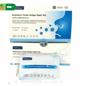 GeneSign Influenza A/B Antigen Rapid Test Combo (Cúm A/B)