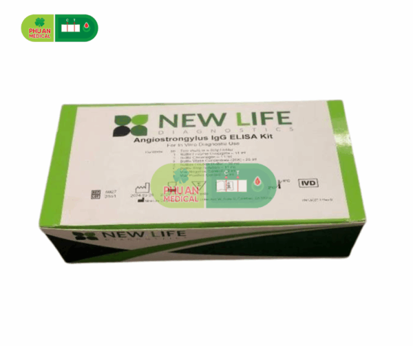Angiostrongylus IgG ELISA Kit (xét nghiệm giun tròn chuột)