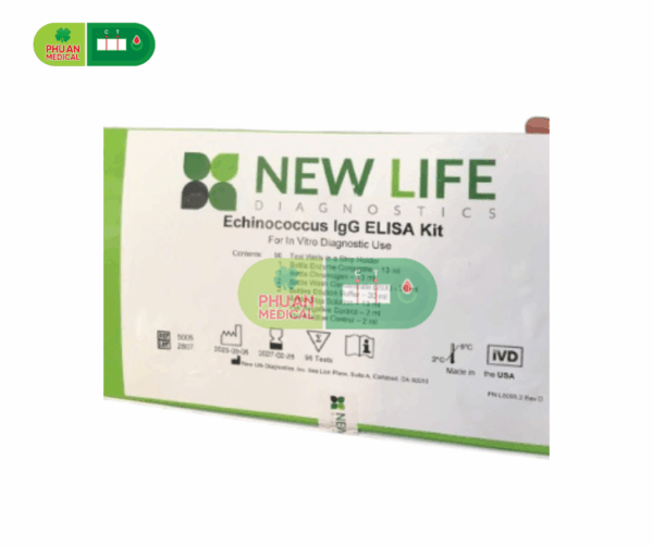 Echinococcus IgG ELISA Kit (xét nghiệm sán dây nhỏ)