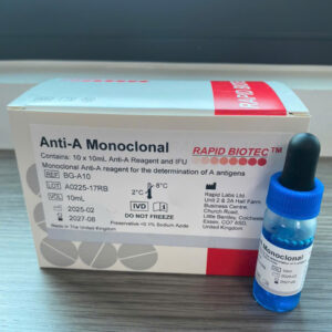 Bộ định nhóm máu ABO + RhD – Rapid Biotech (Anh Quốc)