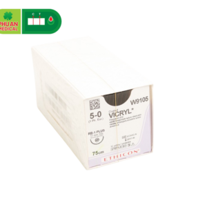 Chỉ phẫu thuật Vicryl 5-0 (tròn) W9105