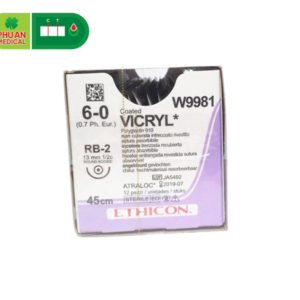 Chỉ phẫu thuật Vicryl 6-0 (tròn) W9981