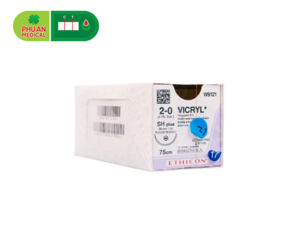Chỉ phẫu thuật Vicryl 3-0 (tròn) W9120