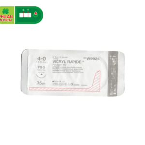 Chỉ phẫu thuật Vicryl Rapide 4-0 (tam giác) W9924