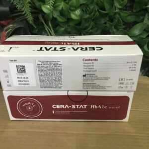Bộ hóa chất xét nghiệm HbA1c Cera-Stat ( Hộp/ 30 test )