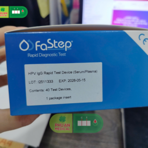 FASTep HPV IgG Rapid Test Device (Serum/Plasma) – Hộp 40 Test