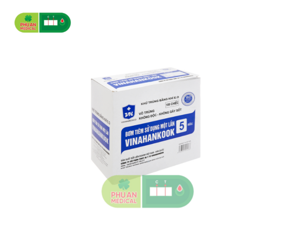 Bơm tiêm 1ml, 3ml,5ml ,10ml, 20ml, 50ml VINAHANKOOK – Bơm Y Tế