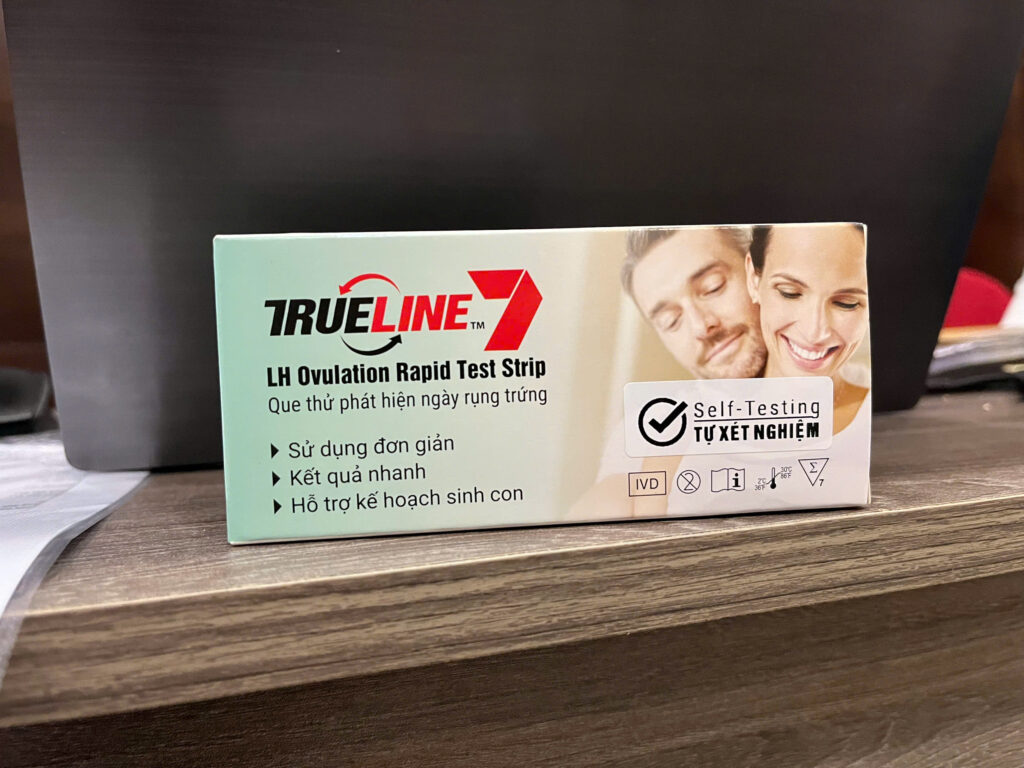 TRUELINE™ LH OVULATION RAPID TEST STRIP – Que thử phát hiện ngày rụng trứng – Chủ động kế hoạch sinh con