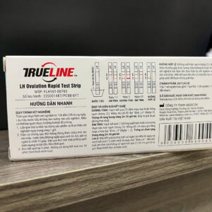 TRUELINE™ LH OVULATION RAPID TEST STRIP – Que thử phát hiện ngày rụng trứng – Chủ động kế hoạch sinh con