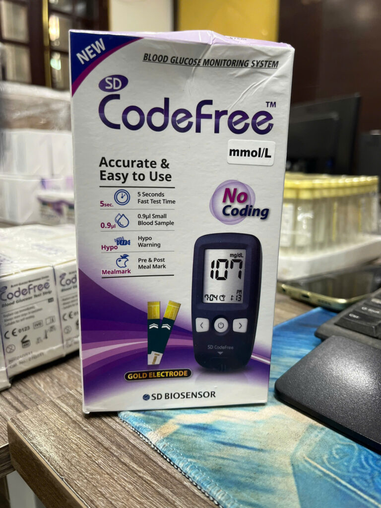 Máy Đo Đường Huyết SD CodeFree™ – Blood Glucose Monitoring System