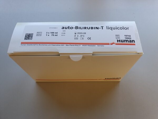Hoá chất sinh hoá Auto-BILIRUBIN-T liquicolor 375ml – Human: 10742