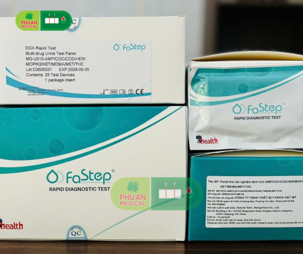 Que thử ma tuý 10 chân AMP/COC/COD/ HER/MOP/K2/KET/MDMA/MET/THC – FASTEP