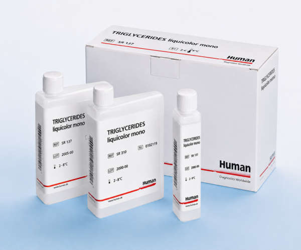 Hoá chất sinh hoá TRIGLYCERIDES liquicolor – Human 10724 hoặc 10720P