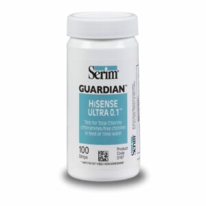 QUE THỬ TỒN DƯ CLO TRONG NƯỚC CHẠY THẬN NHÂN TẠO – Serim Guardian HiSENSE ULTRA 0.1