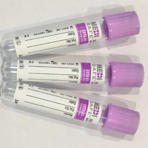 ỐNG NGHIỆM MÁU CHÂN KHÔNG EDTA K3 2ML – Medisafe – Trung Quốc