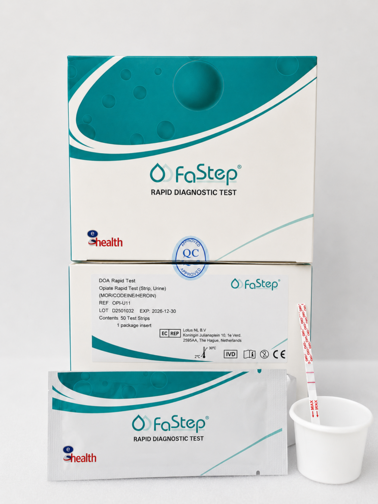 Que thử xét nghiệm định tính Morphine/Heroin/Codeine (Nước tiểu) – FaStep OPI-U11