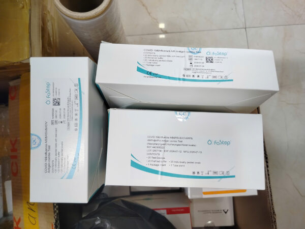 Test nhanh 8 trong 1 FaStep – COVID-19, Cúm A/B, RSV, Adenovirus, MP, hMPV & HPIV