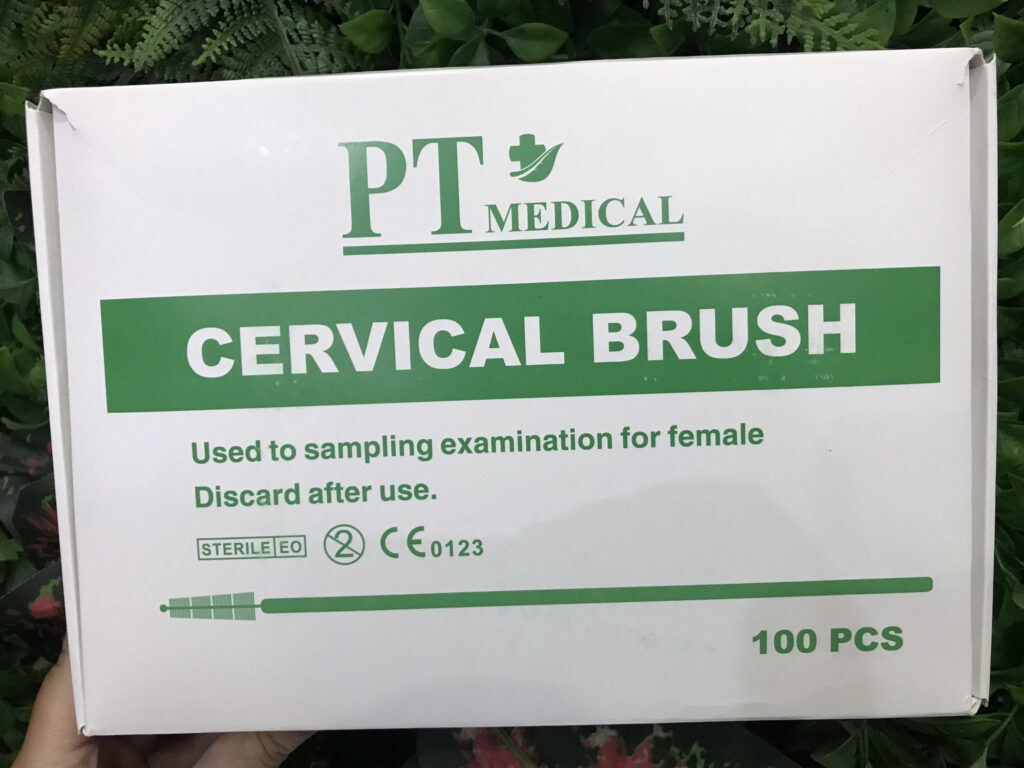 Chổi cước lấy mẫu tế bào cổ tử cung PT Medical