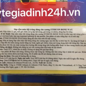 Sáp Cầm Máu Tiệt Trùng Dùng Cho Xương ETHICON BONE WAX
