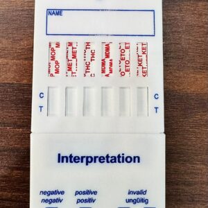 Khay thử ma túy 6 chân (MOP/MET/THC/MDMA/ETO/KET) – FaStep