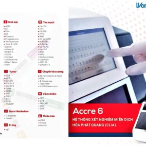 MÁY MIỄN DỊCH TỰ ĐỘNG HÓA PHÁT QUANG ACCRE 6