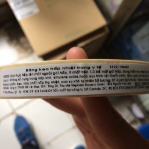 Băng keo hấp nhiệt trong y tế 3M 1322 18MM
