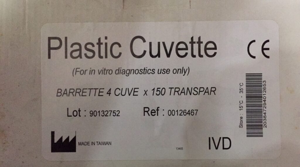 Plastic Cuvettes