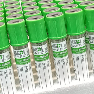 Medisafe – Ống nghiệm máu chân không Lithium HEPARIN 2ml / 4ml